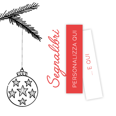 segnalibri personalizzati regalo natale stampa grafica cressa novara borgomanero